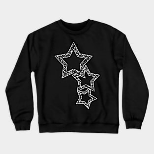 Dark Star Pattern Crewneck Sweatshirt